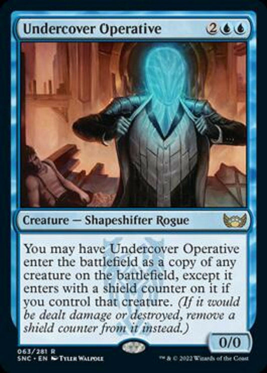 MTG MTG 1x Undercover Operative Streets of New Capenna Card Magic