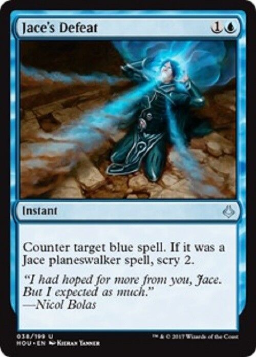 MTG Jace's Defeat Hour of Devastation Card Magic the GatheringPauper