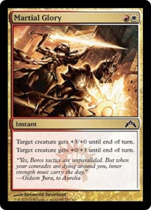 MTG MTG 1x Martial Glory Gatecrash Magic The Gathering Commander