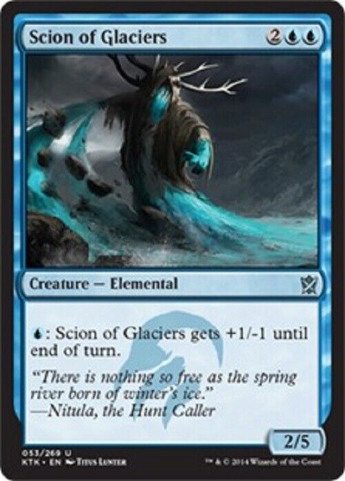 MTG MTG 1x Scion of Glaciers KTK Khans of Tarkir Card Magic The Gathering pauper