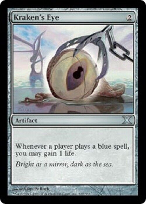 MTG MTG 1x Kraken's Eye 10E Tenth Edition card Magic The Gathering Commander Pauper