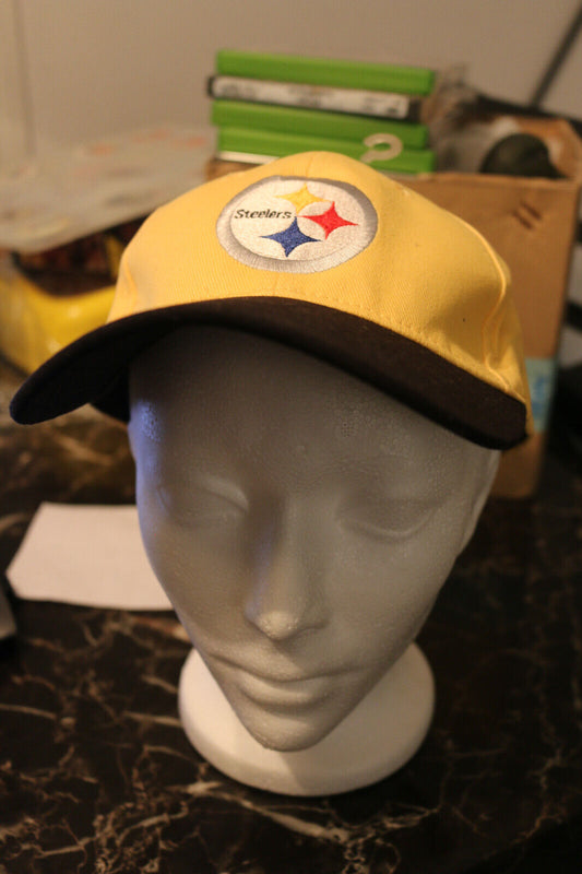 New Era Pittsburgh Steelers Nfl Fitted Sz One Size Cap Yellow Hat Nwt