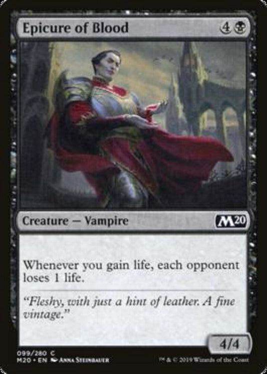 MTG MTG 4x  Epicure of Blood Core Set 2020 cards Magic The Gathering