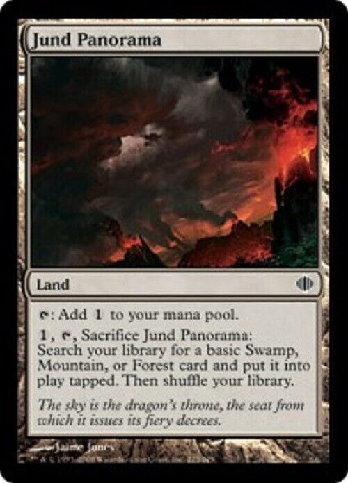 MTG MTG 1x  Jund Panorama Shards of Alara  Magic The Gathering card