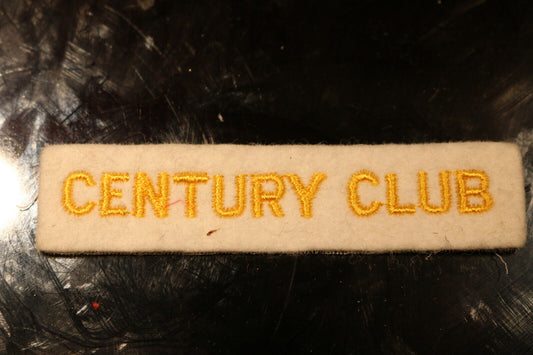 Vintage Shoulder Patche Souvenir Century Club #2