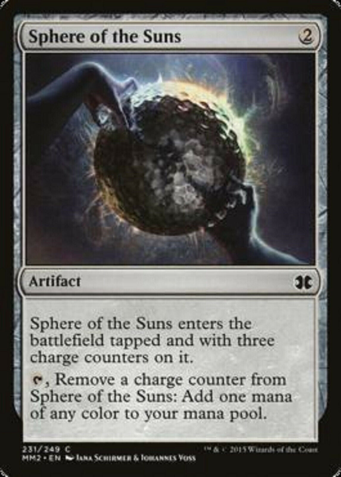 MTG MTG 1x Sphere of the Suns Modern Masters 2015 Edition Magic the Gathering