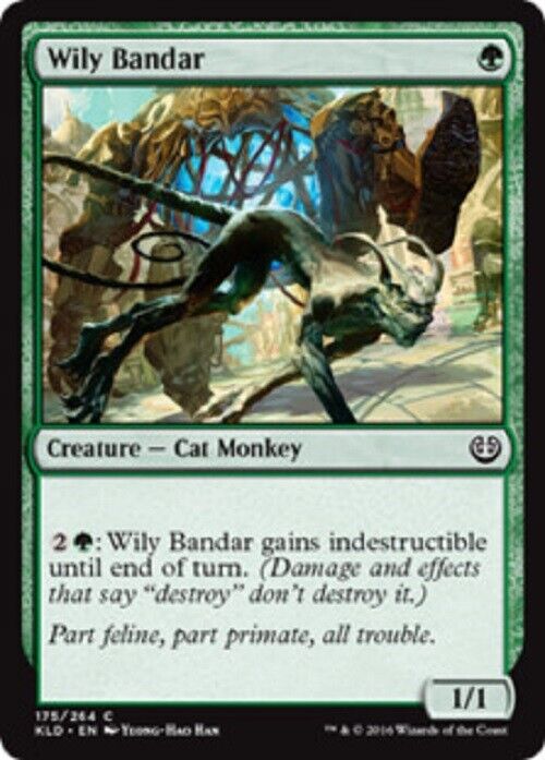 MTG MTG 4x  Wily Bandar Kaladesh Cards Magic The Gathering