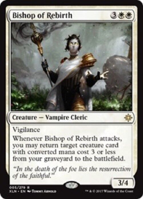 MTG 1x Bishop of Rebirth Ixalan Mtg Magic The Gathering Card