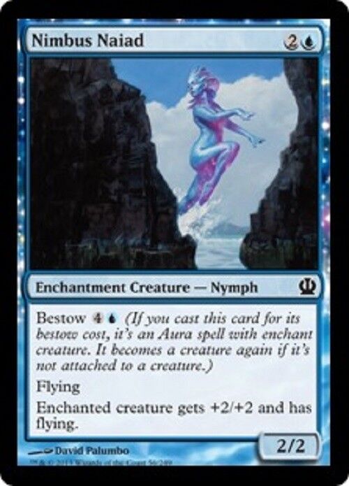 MTG MTG  Nimbus Naiad Theros X4 4x Magic the GAthering Look cards