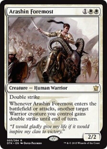 MTG MTG 1x   Arashin Foremost Dragons of Tarkir Magic The Gathering