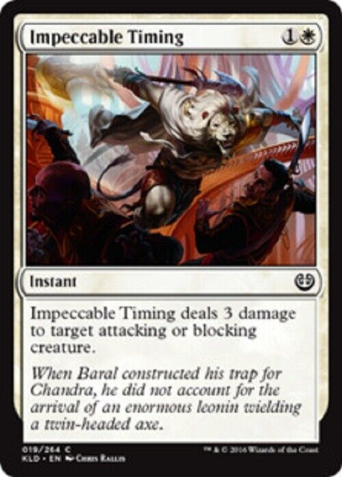 MTG MTG 4x  Impeccable Timing Kaladesh Cards Magic The Gathering