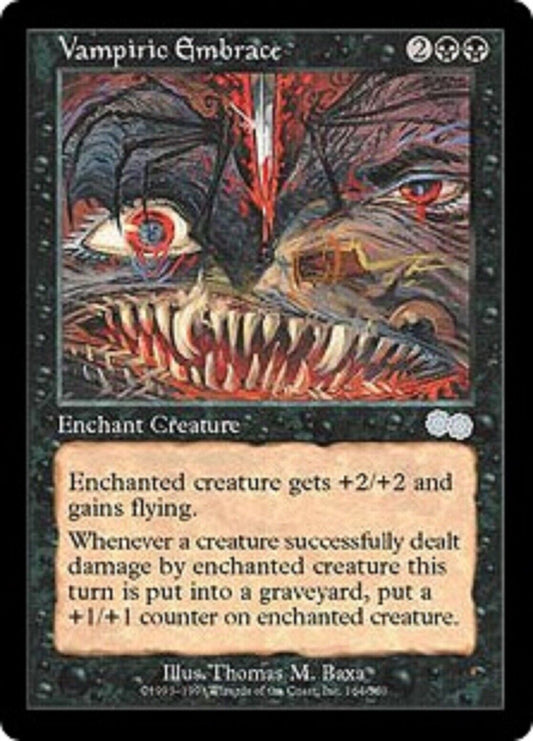 MTG MTG 1x  Vampiric Embrace Urza's Saga  card Magic the gathering