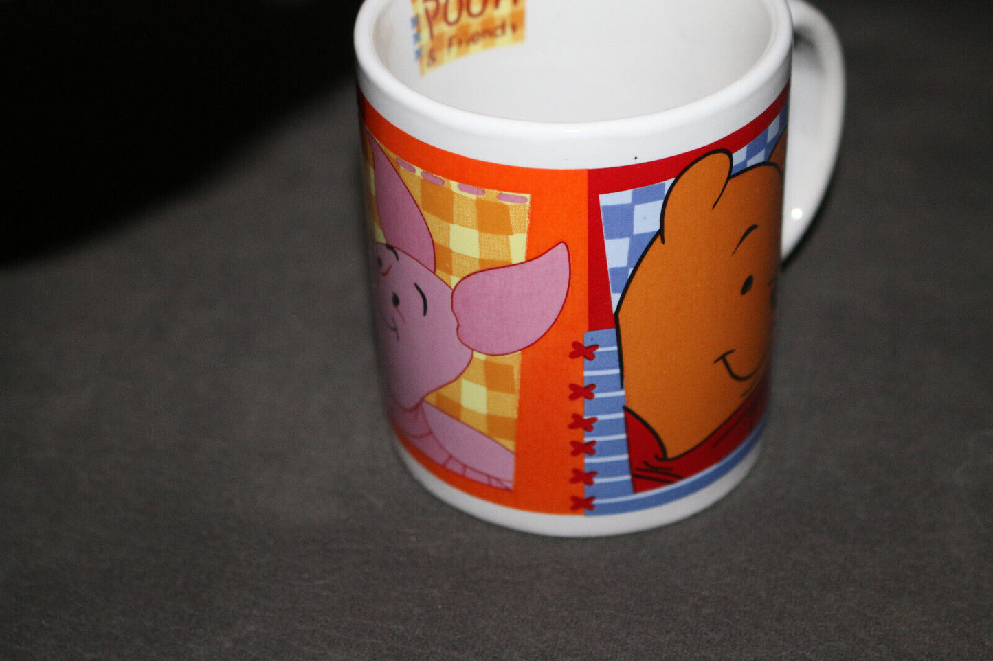 Tasse À Café Ceramic Winnie The Pooh Coffee Cup Mug Cute Piggly Rare Collectible