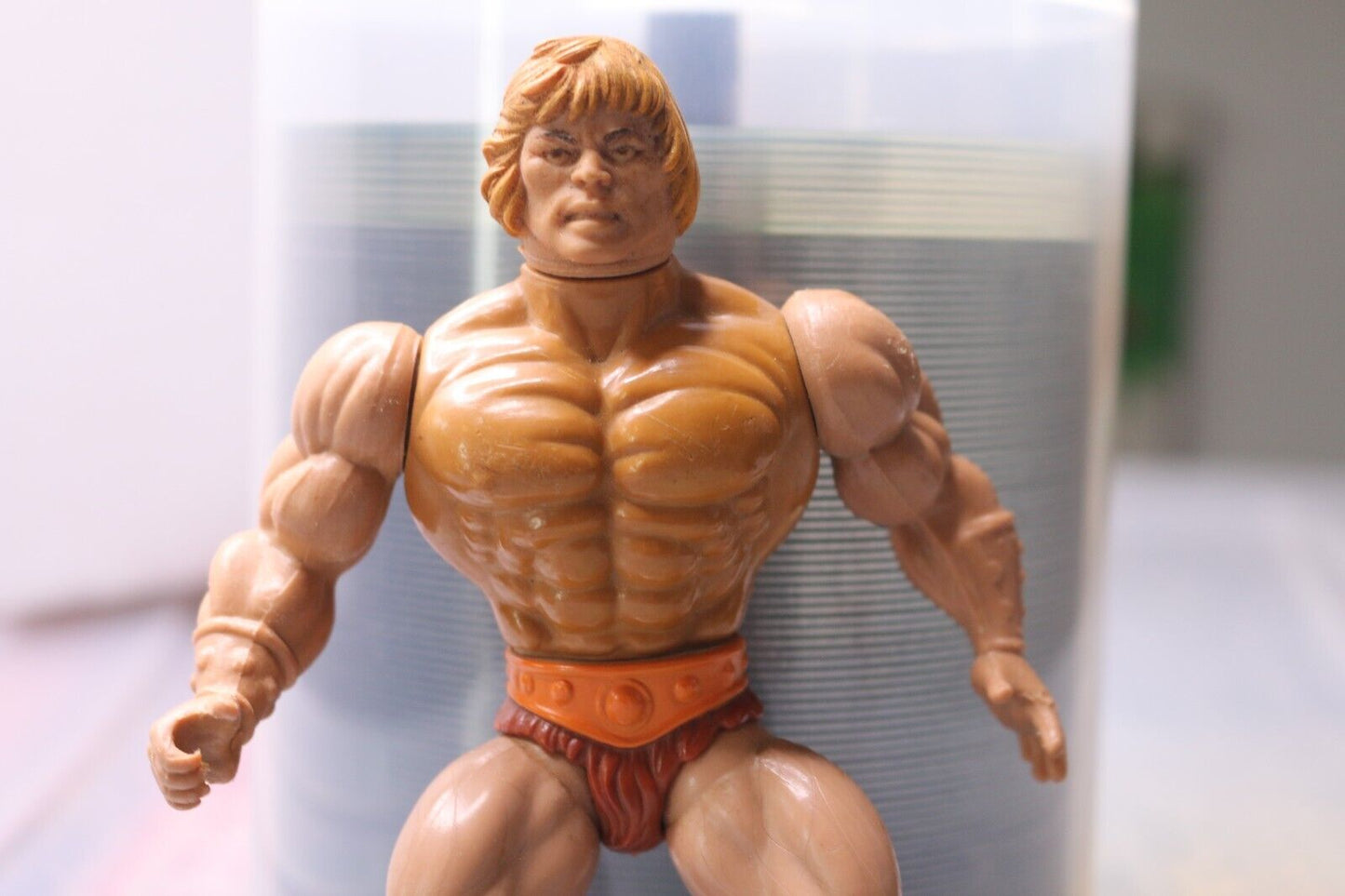 Vintage 1981 Taiwan Mattel He-Man Action Figure Toy Rare Vtg Beautiful Spred