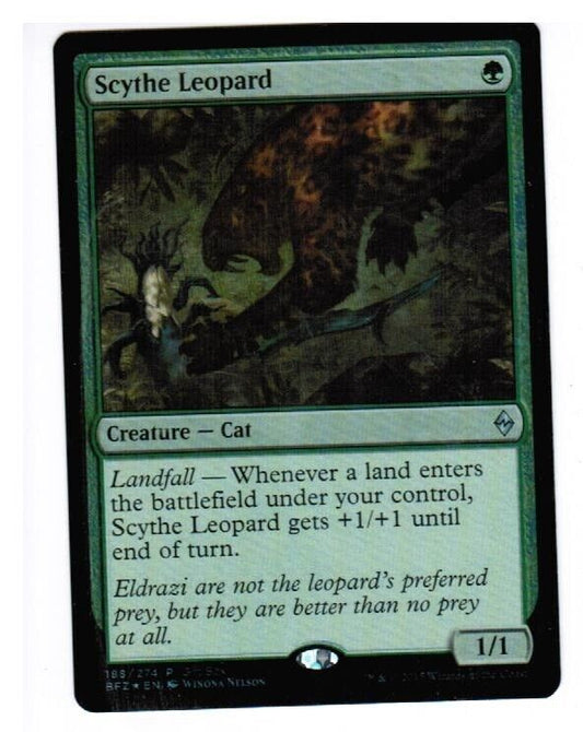 MTG MTG 1x Scythe Leopard FOIL BATTLE ZENDIKAR Gi-ftBoxe Card Magic The Gathering