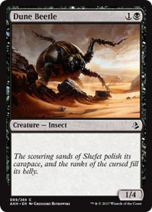 MTG MTG 4x  Dune Beetle Amonkhet  cards Magic The Gathering