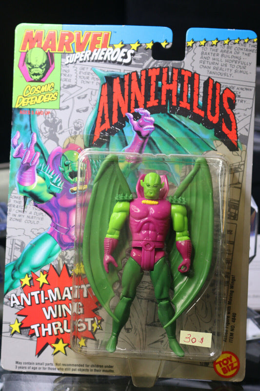 Annihilus Action Figure Toy Biz 1992 Marvel Super Heroes Boxed