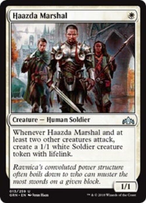 MTG Haazda Marshal Guilds of Ravnica NM Card MTG Magic The gathering