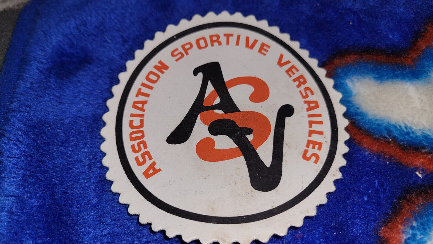 Vintage Shoulder Patche Souvenir Association Sportive Versailles Sports