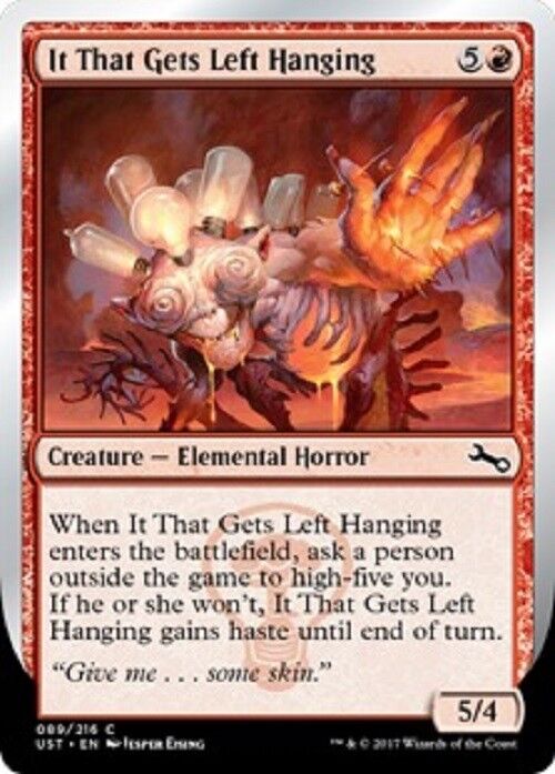 MTG 4x It That Gets Left Hanging Unstable Cards Magic the Gathering MTG NM Freshpack