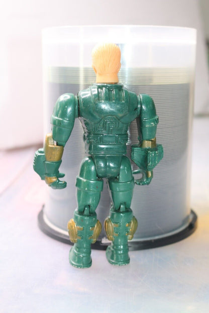 K-Vintage Astronaut Space Cyborg Action Figure Bootleg Toy Spaceman Motu Rare -0