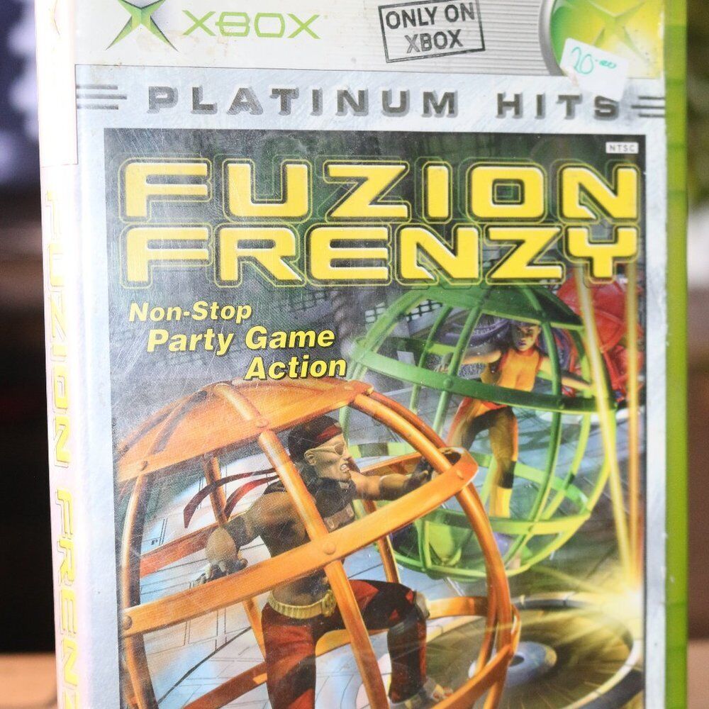 Fuzion Frenzy Platinum Hits (Microsoft Xbox, 2004) Video Game