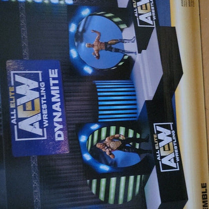 Aew Unrivaled Pop Up Entrance Stage Playset Official All Elite Wrestling Figures