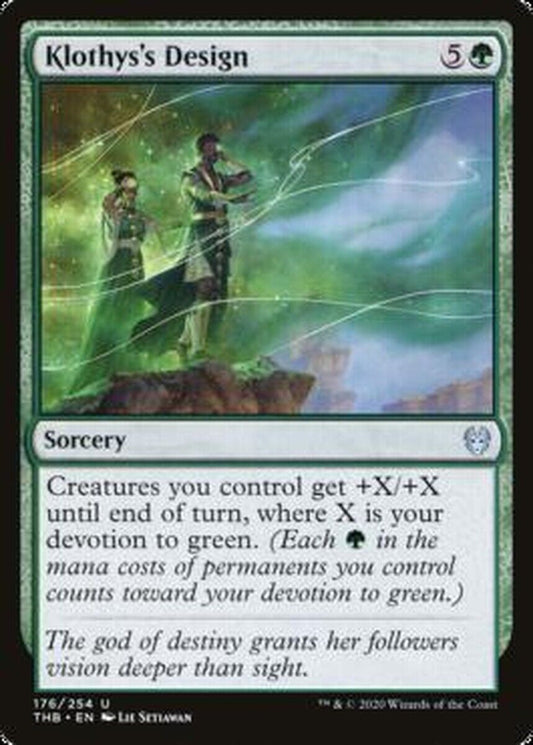 MTG MTG 1x  Klothys's Design Theros: Beyond Death Magic the gatherine card