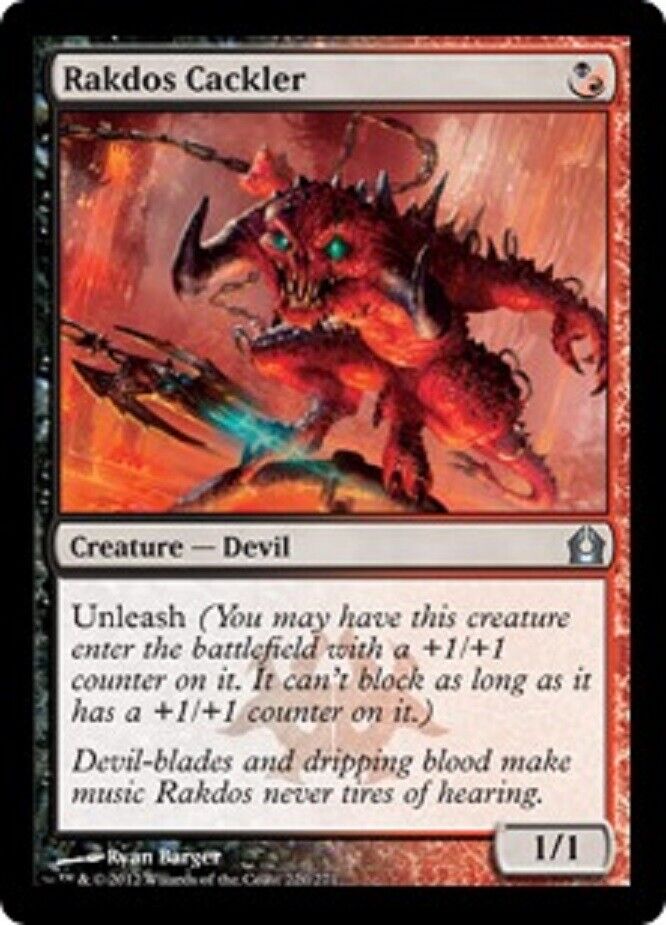 MTG MTG 1x Rakdos Cackler Return to Ravnica Card Magic The Gathering LP