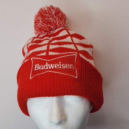 Buweiset Red White Winter Hat