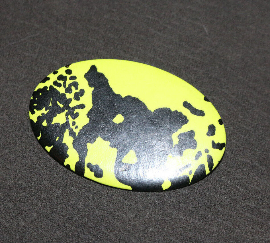 Couleur Fluo Et Noir Québec Canada - Pinback Pin Button Macaron