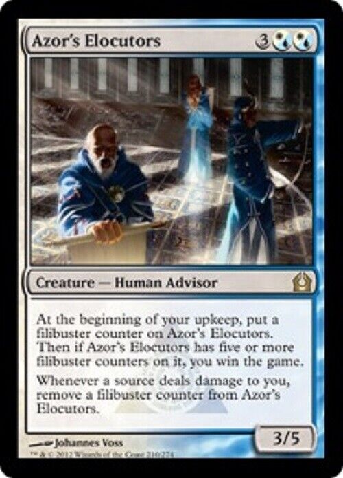 MTG MTG 1x  Azor's Elocutors Return to Ravnica Magic The Gathering card