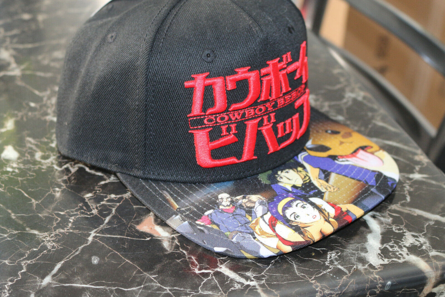 Cowboy Bebop Anime Adjustable Snapback Cap Hat - New W/ Tags!