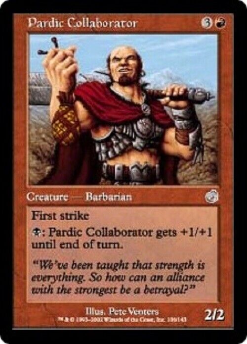 MTG MTG 1x Pardic Collaborator Torment Card Magic The Gathering