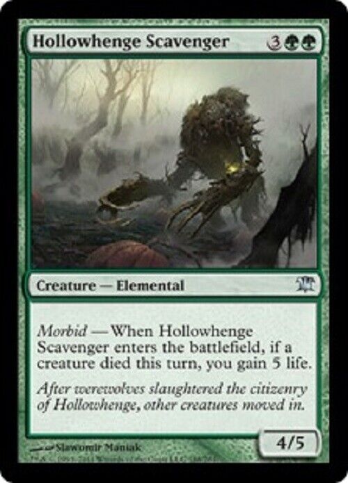 MTG Hollowhenge Scavenger Innistrad  MTG Magic the Gathering card