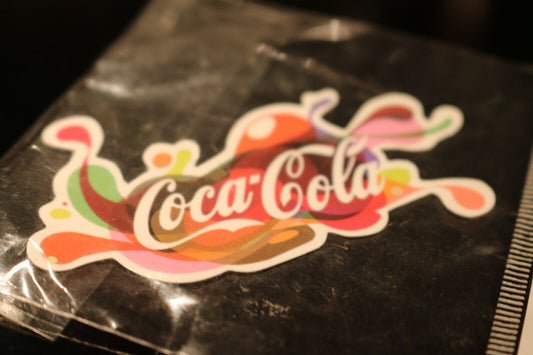 Coca Cola Vintage Stickers Decals Splash Laptop Skateboard Bumper Door 206