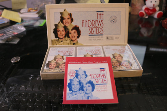 Vintage Rare The Andrews Sisters Reader'S Digest Cassettes Sealed