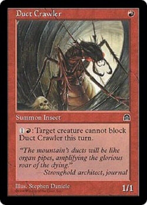 MTG 4x  Duct Crawler Stronghold card Magic the Gathering MTG