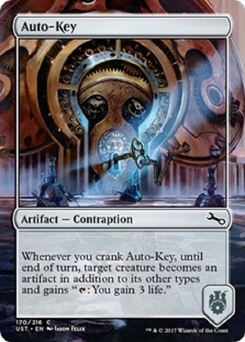 MTG 4x Auto-Key Unstable Cards Magic the Gathering MTG