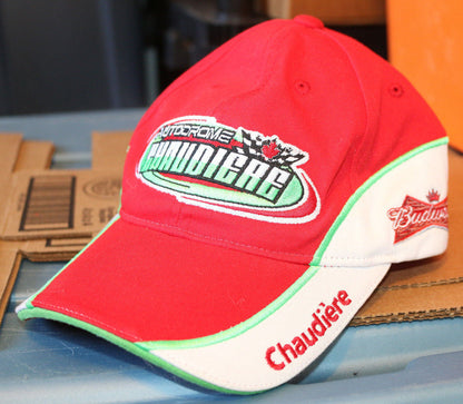 Autodrome Chaudière Budweiser Beer Speedway Racing Circuit Cap Adjustable Rare