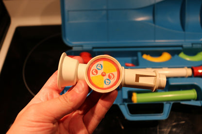 Vintage 1984 Fisher Price Crazy Combo Horn Set Musical Instrument For Parts