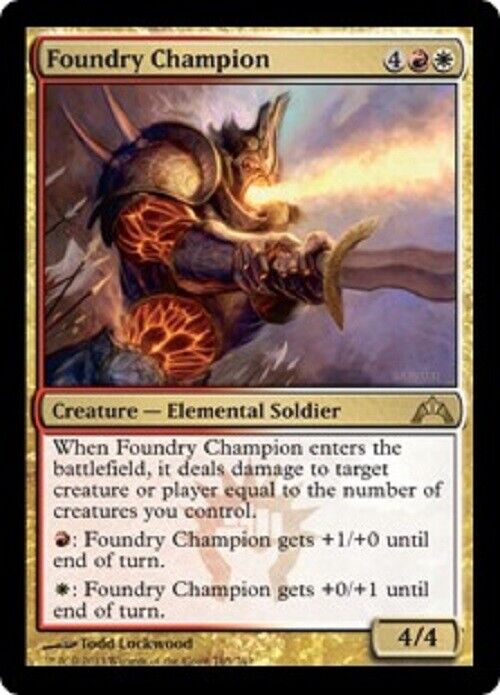 MTG MTG 1x Foundry Champion Gatecrash Magic The Gathering commander