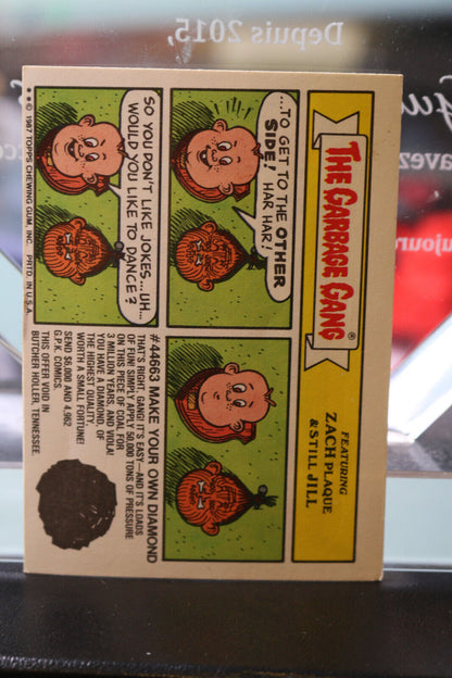 Garbage Pail Kids Sticker Sidney Kidney 379B Topps Trading Card 1987 B87 #3