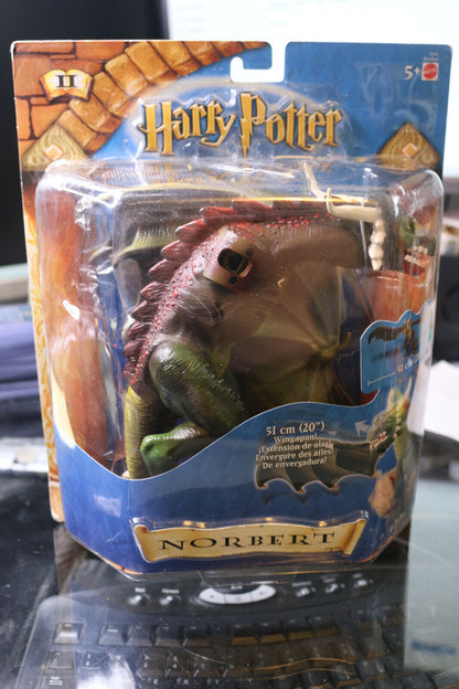 Harry Potter ~ Norbert ~ Deluxe Creature Action Figure 2002 Sealed Iop 20” Ws