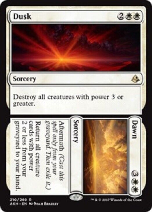 MTG MTG 1x Dusk // Dawn Amonkhet Card Magic The Gathering freshpack NM