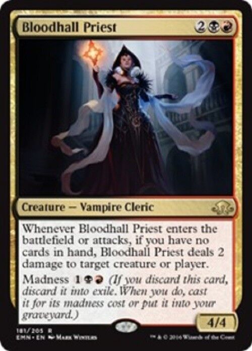 MTG 1x Bloodhall Priest Eldritch Moon Magic the Gathering card MTG Commander