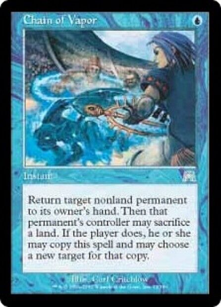 MTG Chain of Vapor Onslaught  MTG Magic the gathering card 1x