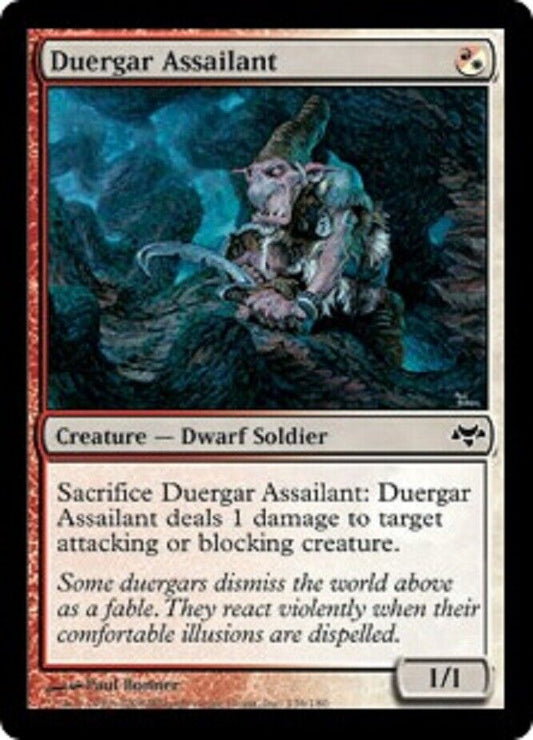 MTG MTG 4x  Duergar Assailant Eventide  Magic the Gathering cards