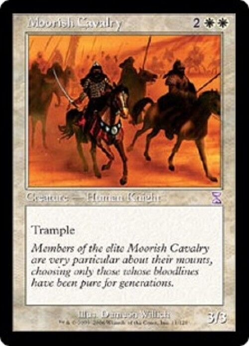 MTG 1x Moorish Cavalry Time Spiral "Timeshifted"  Magic the Gathering MTG card