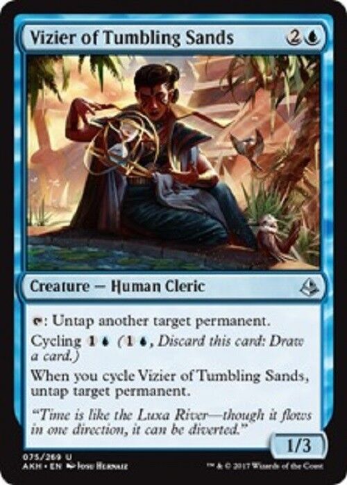 MTG 1x Vizier of Tumbling Sands Amonkhet NM Magic the Gathering card